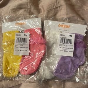 New girl ruffle socks